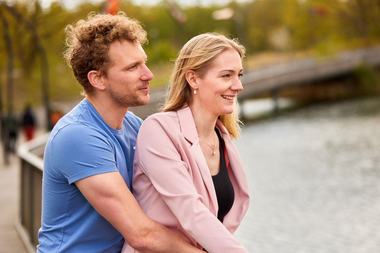 Foto bij het verhaal van Iris, Michael en Elien, door familiefotograaf Jorick Michiels