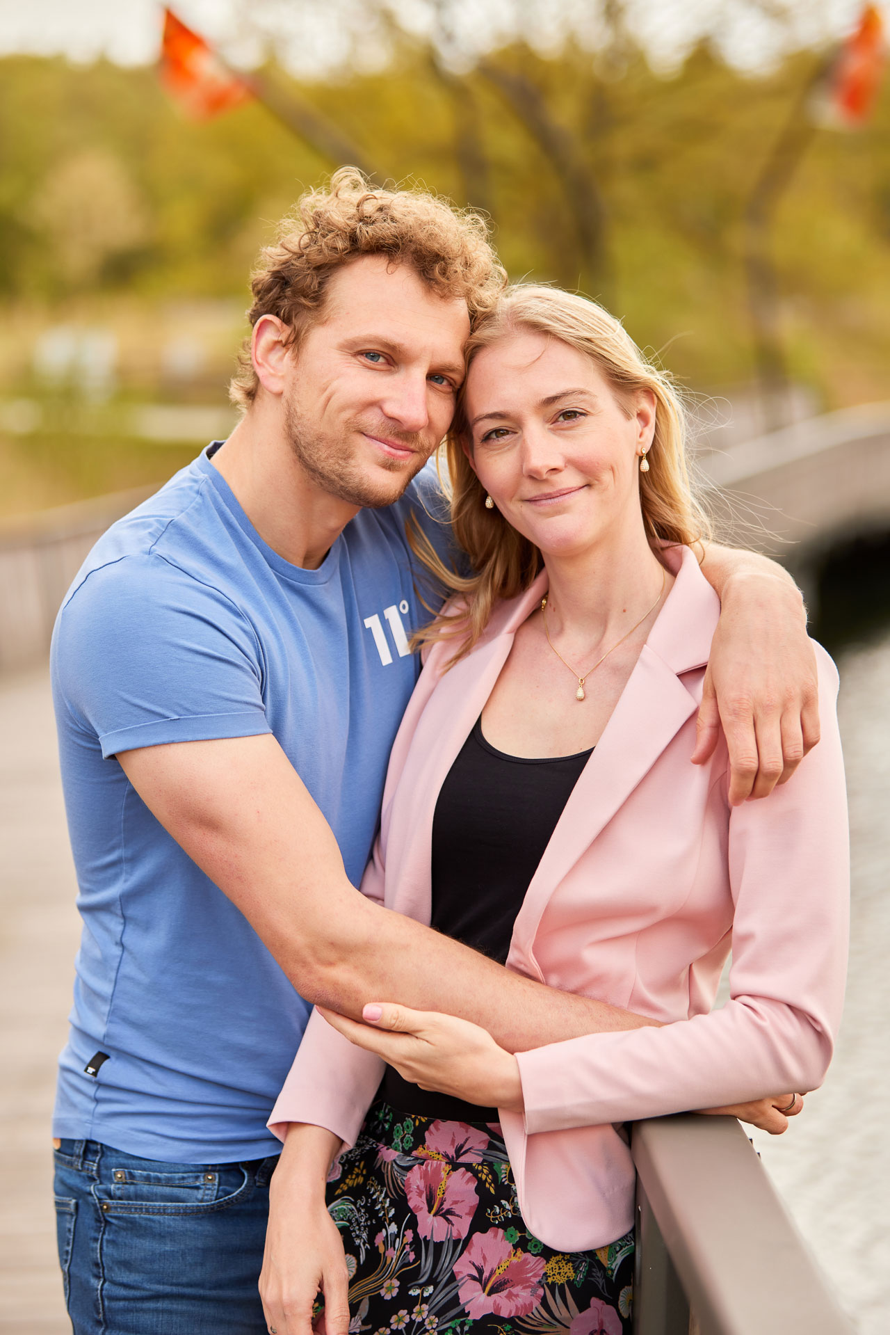 Foto bij het verhaal van Iris, Michael en Elien, door familiefotograaf Jorick Michiels