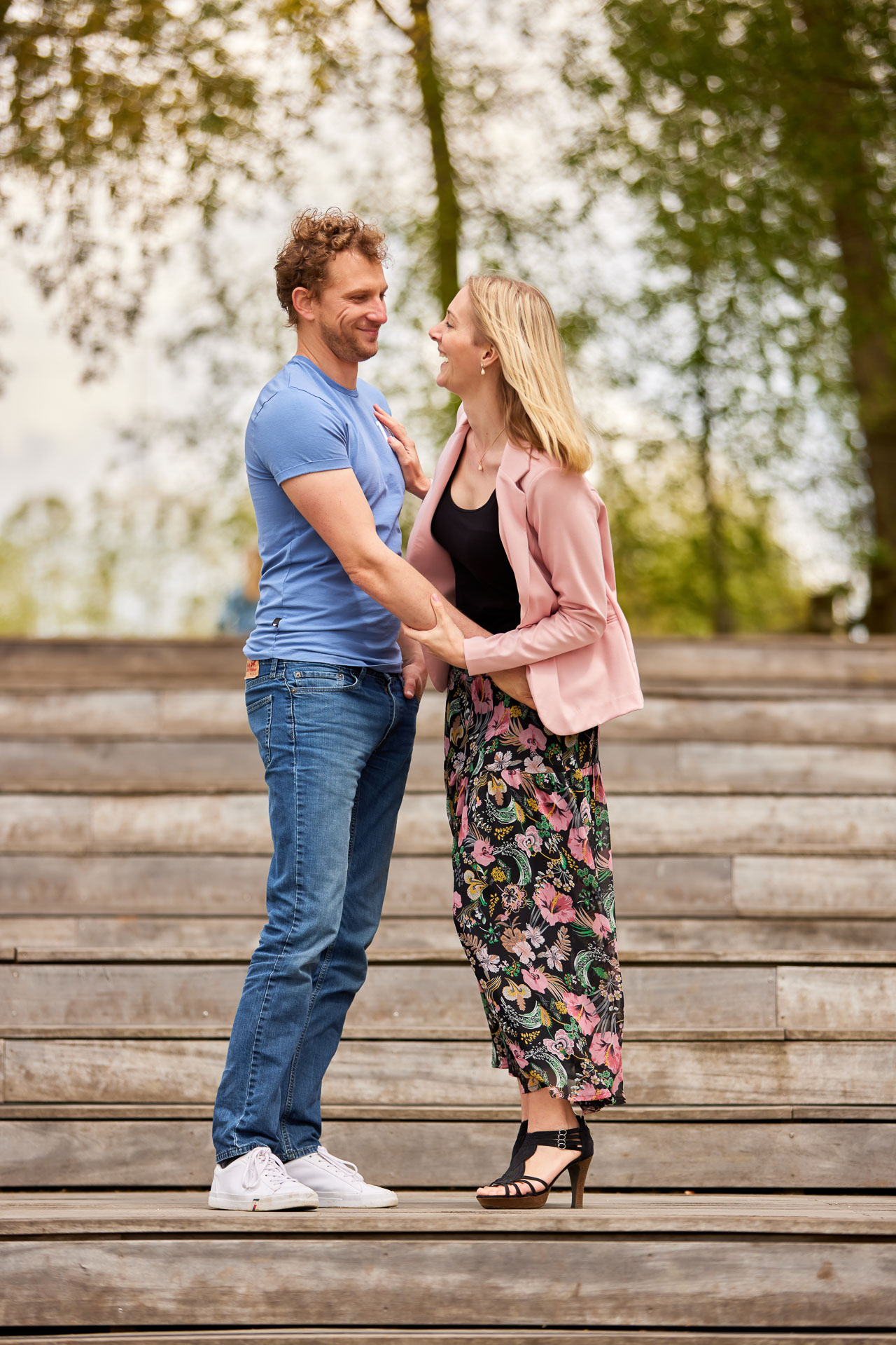 Foto bij het verhaal van Iris, Michael en Elien, door familiefotograaf Jorick Michiels