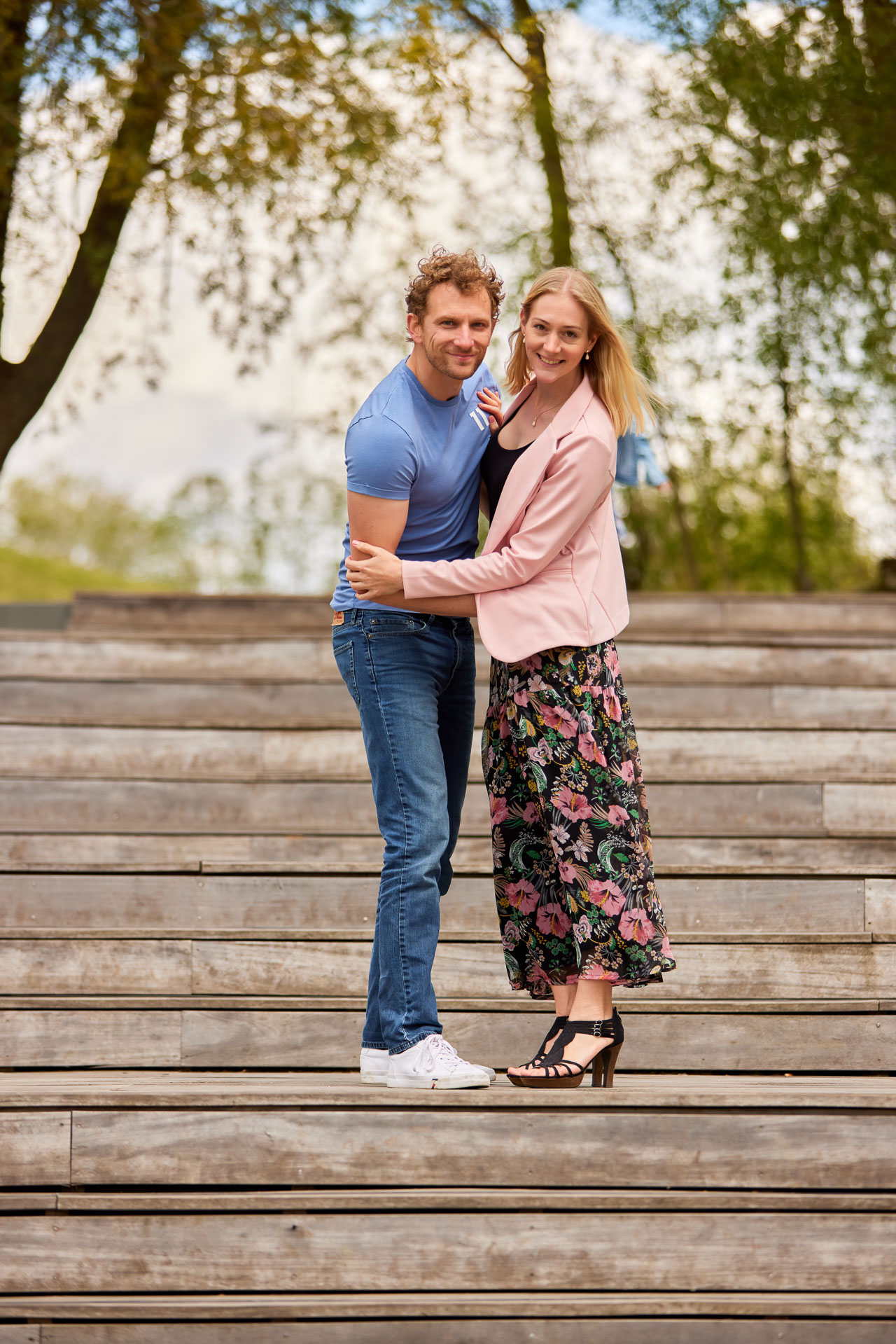 Foto bij het verhaal van Iris, Michael en Elien, door familiefotograaf Jorick Michiels