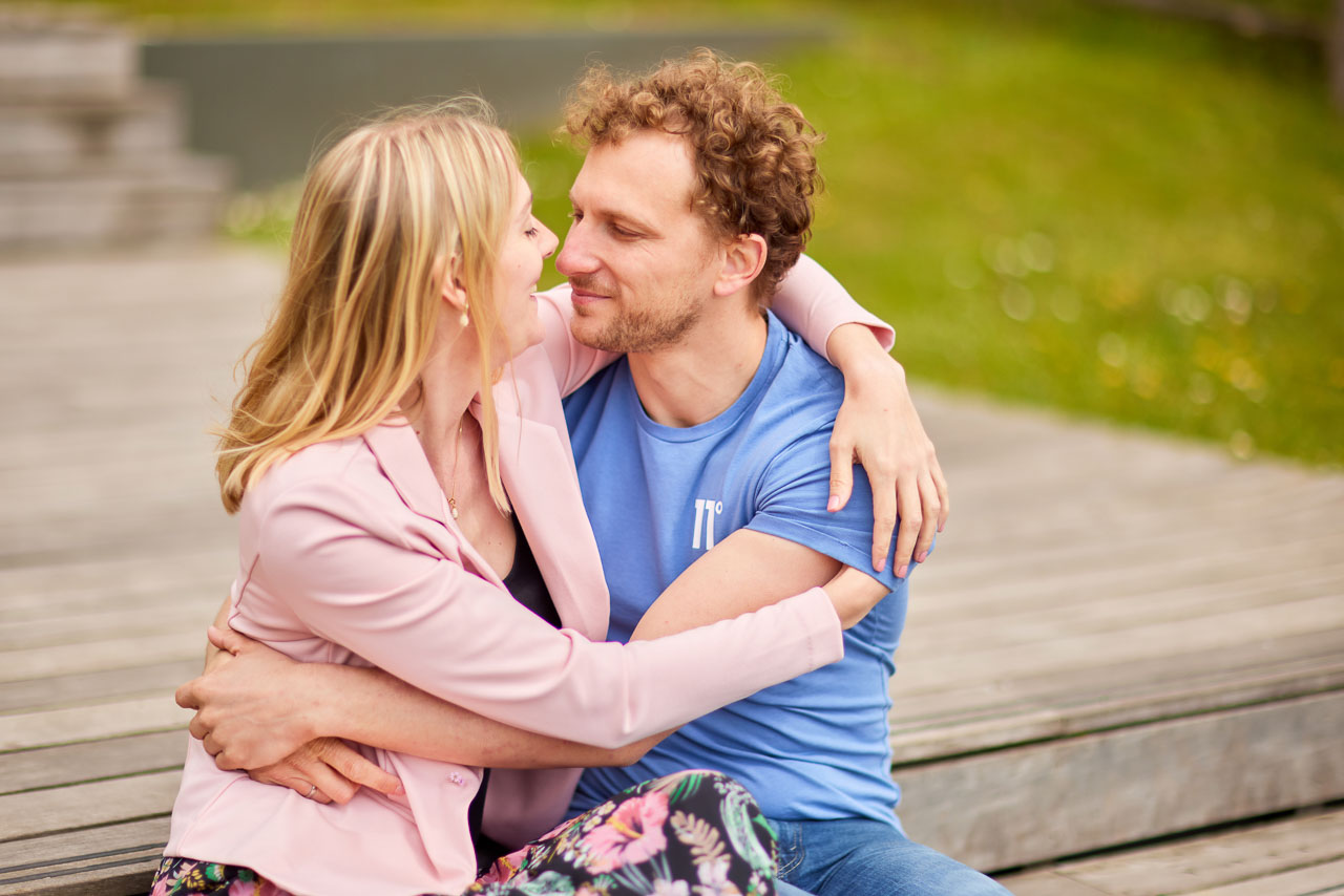 Foto bij het verhaal van Iris, Michael en Elien, door familiefotograaf Jorick Michiels