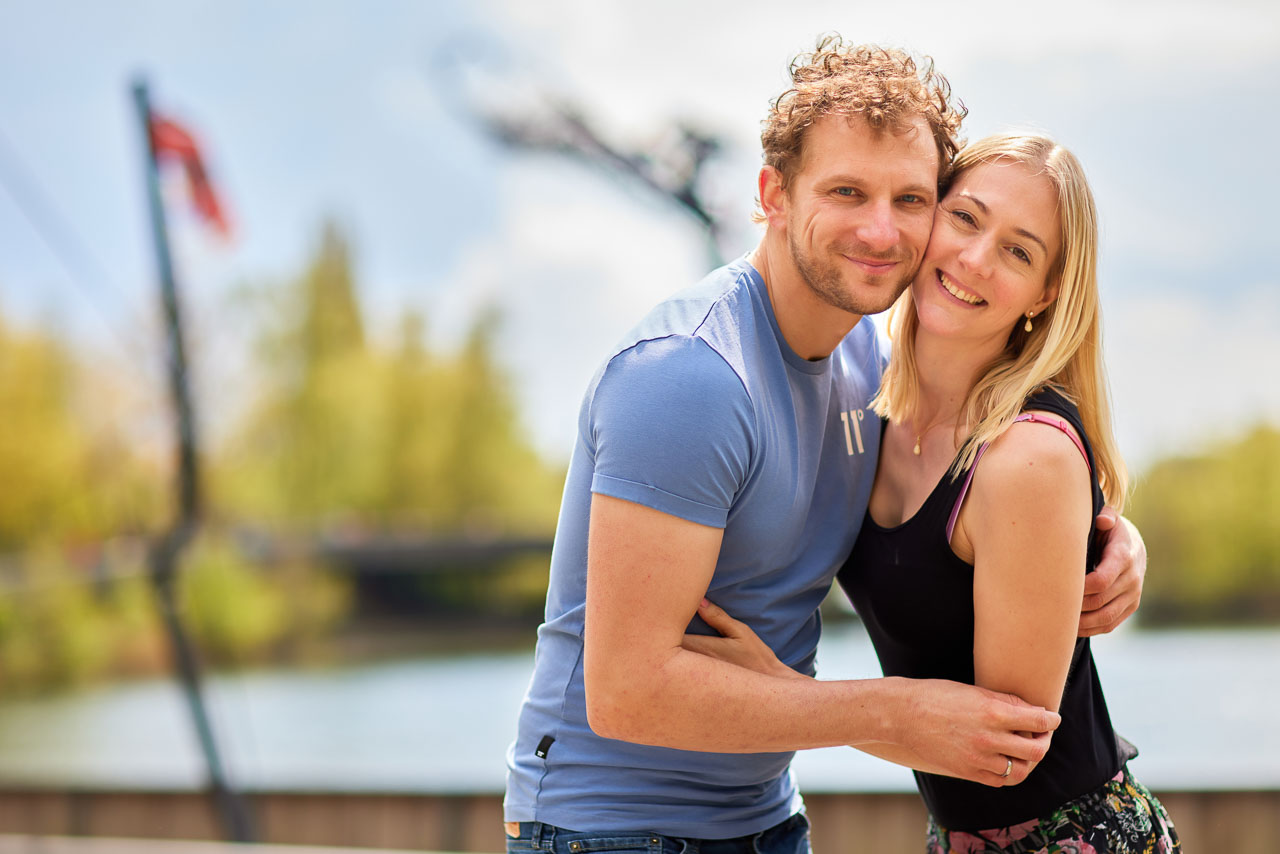 Foto bij het verhaal van Iris, Michael en Elien, door familiefotograaf Jorick Michiels