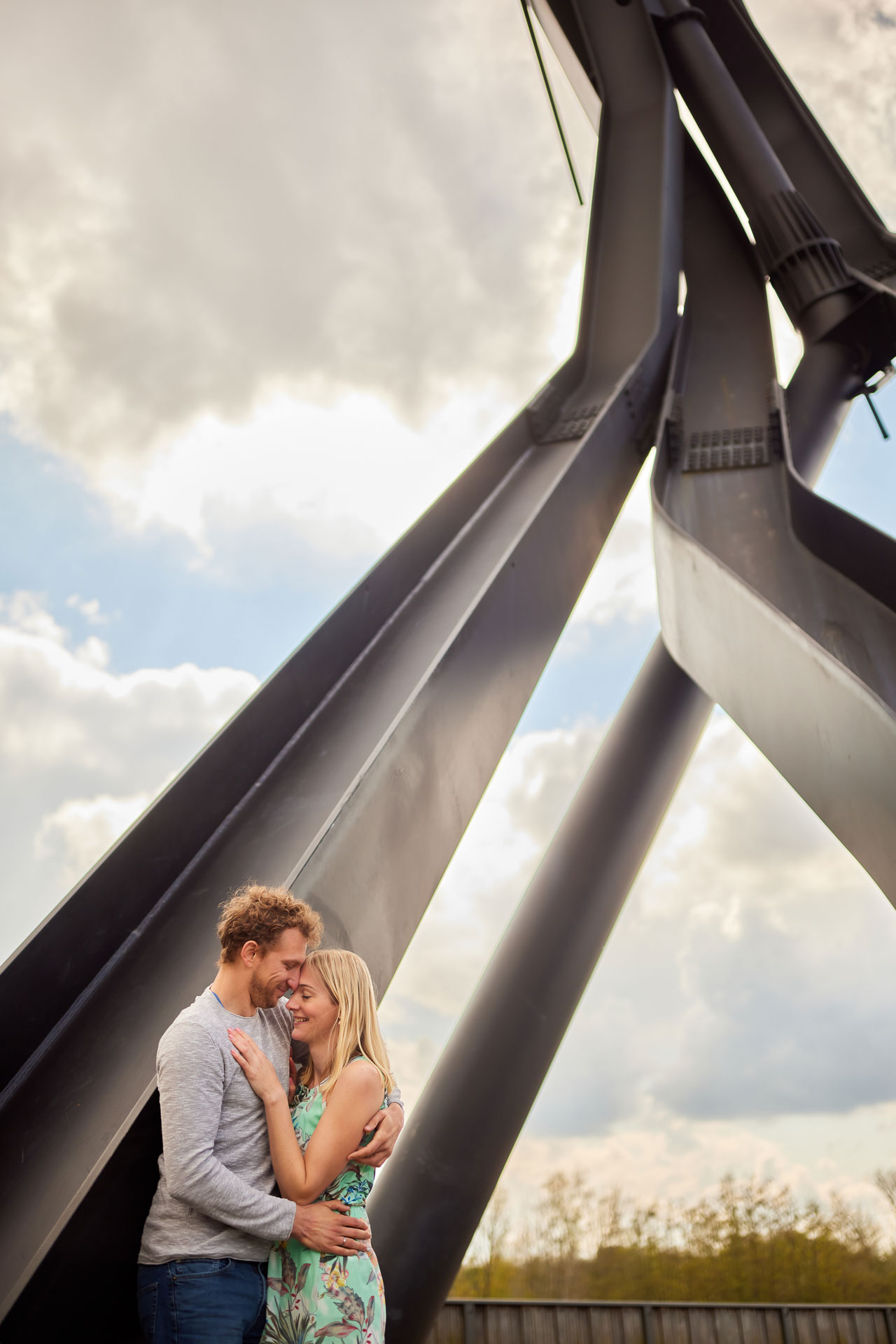 Foto bij het verhaal van Iris, Michael en Elien, door familiefotograaf Jorick Michiels