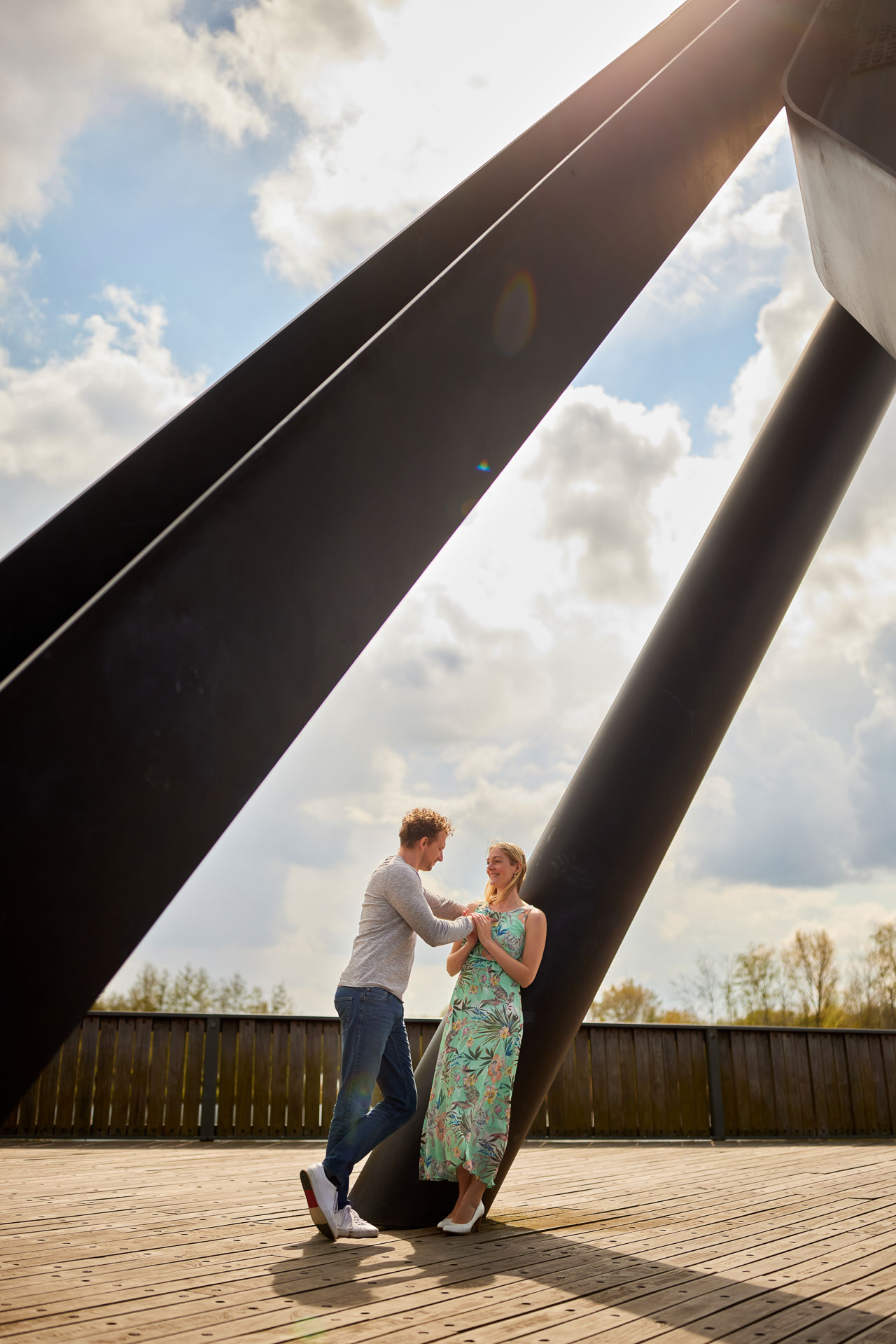 Foto bij het verhaal van Iris, Michael en Elien, door familiefotograaf Jorick Michiels