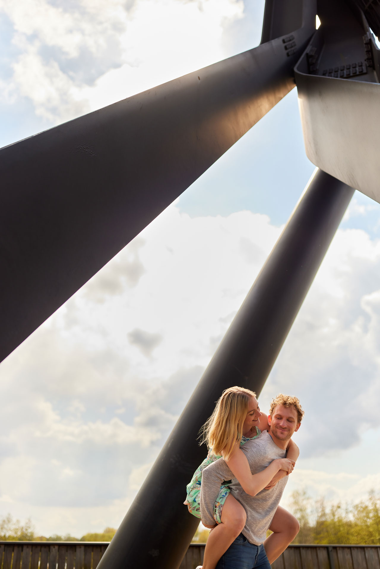 Foto bij het verhaal van Iris, Michael en Elien, door familiefotograaf Jorick Michiels