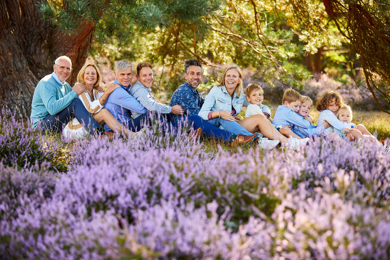 Foto bij het verhaal van Johan, Juliette en hun kinderen en kleinkinderen, door familiefotograaf Jorick Michiels