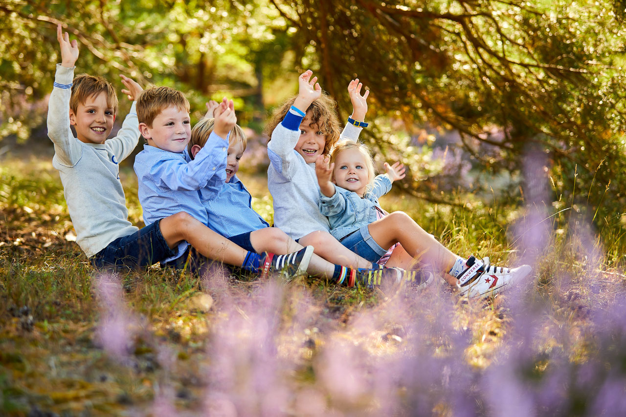 Foto bij het verhaal van Johan, Juliette en hun kinderen en kleinkinderen, door familiefotograaf Jorick Michiels