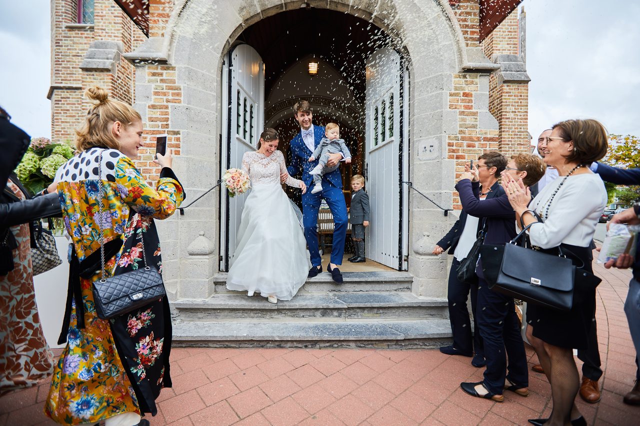 Foto bij het verhaal van Julie-Pascale en Klaas, door huwelijksfotograaf Jorick Michiels