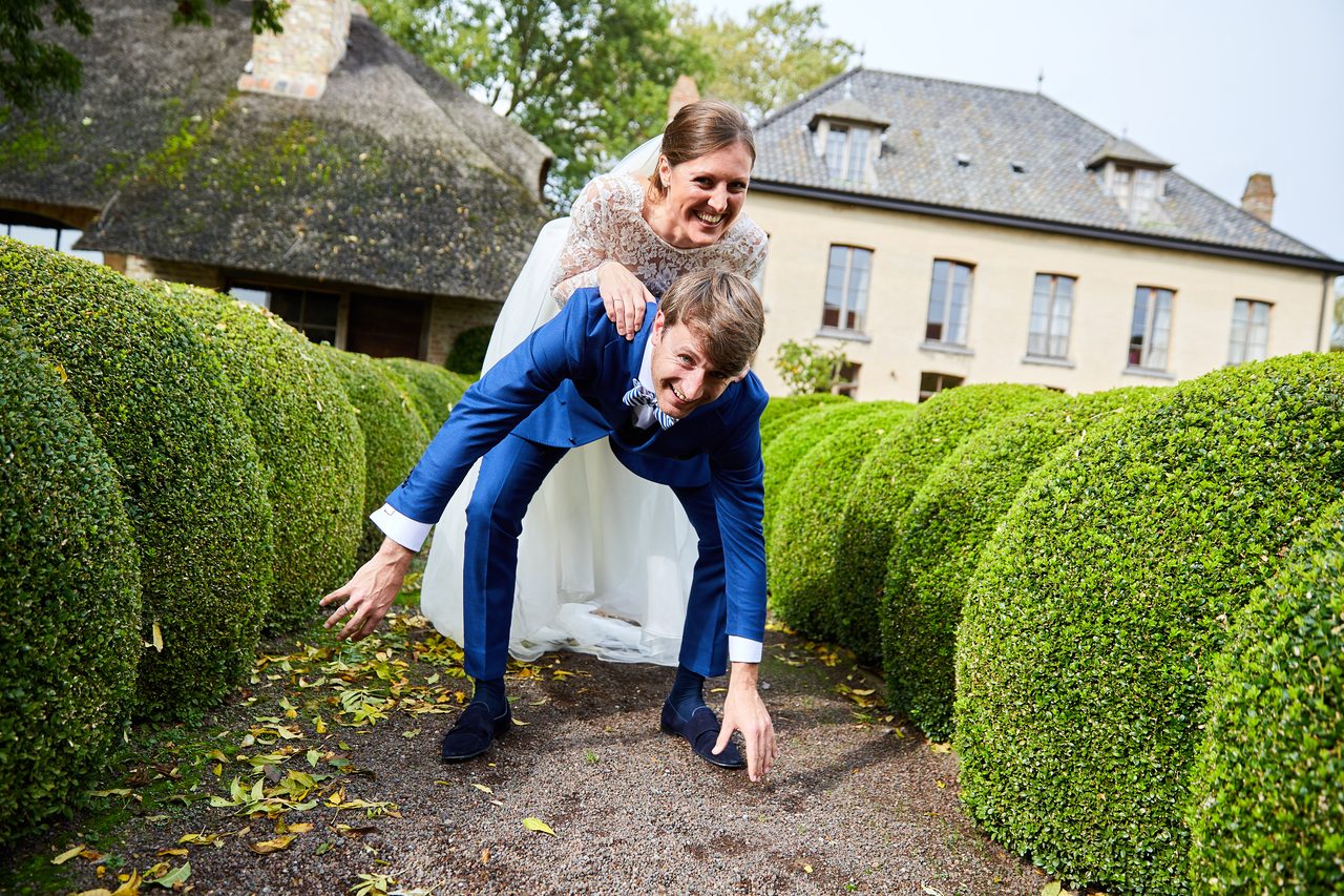 Foto bij het verhaal van Julie-Pascale en Klaas, door huwelijksfotograaf Jorick Michiels